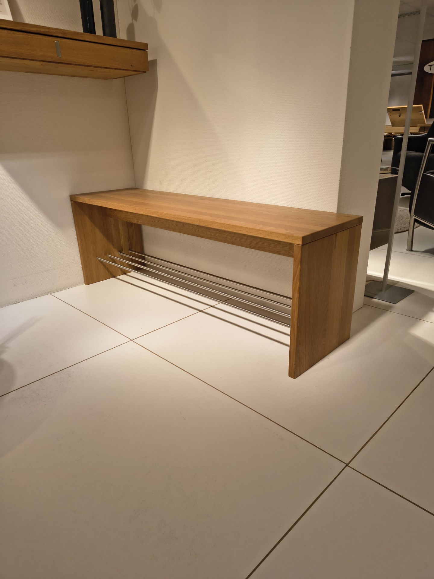 TEAM7 Halbank met schoenenrek