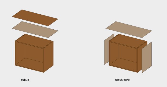 Cubus wandkast