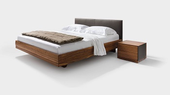team riletto houten zijkant leren hoofdeinde