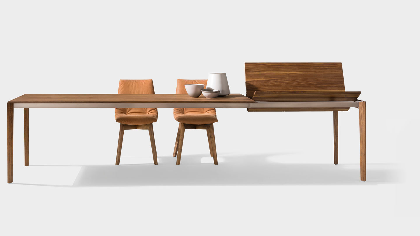 team tafel houten onderstel