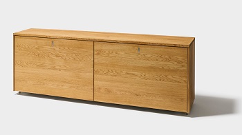 team dressoir cubus eiken klapgreep